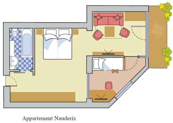 Layout Apartment Nauderix